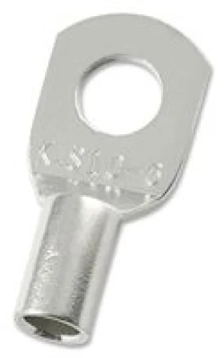 נעל כבל מנחושת מובדלת - כבל 10MM² - כניסת בורג 6.5MM