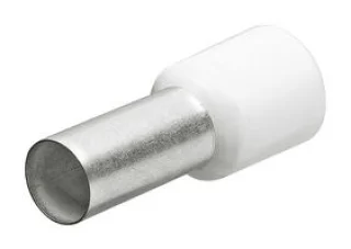 סופיות מבודדות לכבל 0.5MM² - לבן - 200 יחידות