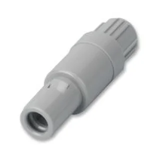 מחבר אפור REDEL - זכר להלחמה לכבל - 5 מגעים - PAG.M0.5GL.AC52G