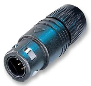 מחבר תעשייתי NEUTRICON - זכר להלחמה לכבל - 8 מגעים - OSC8M