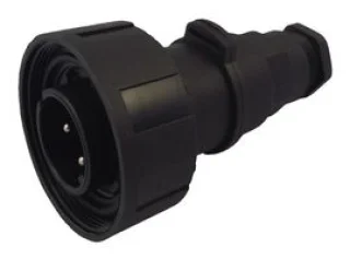 מחבר תעשייתי PX0736 - זכר להברגה לכבל - 7 מגעים