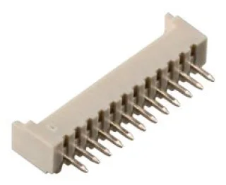 מחבר MOLEX למעגל מודפס - סדרת PICOBLADE - זכר 12 מגעים
