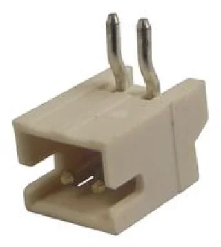 פין הדר 1.5mm, 2 פינים, כניסה צידית, Through Hole, סדרת ZH