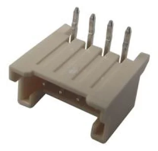 מחבר MOLEX להלחמה למעגל מודפס - סדרת SHERLOCK - זכר 4 מגעים
