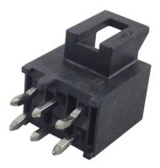 מחבר MOLEX להלחמה למעגל מודפס - סדרת NANO-FIT - זכר 6 מגעים