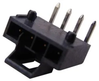 מחבר MOLEX להלחמה למעגל מודפס - סדרת NANO-FIT - זכר 4 מגעים