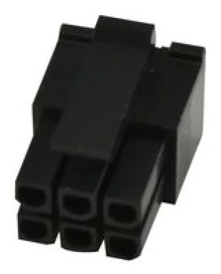 מחבר MOLEX ללחיצה לכבל - סדרת MICRO-FIT - נקבה 6 מגעים