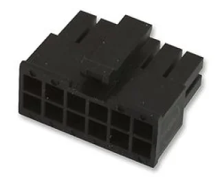 מחבר MOLEX ללחיצה לכבל - סדרת MICRO-FIT - נקבה 20 מגעים