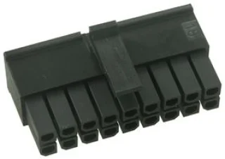 מחבר MOLEX ללחיצה לכבל - סדרת MICRO-FIT - נקבה 18 מגעים
