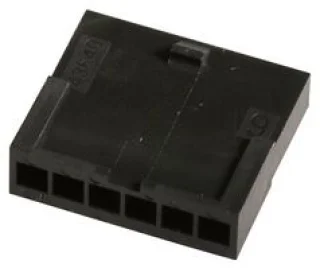 מחבר MOLEX ללחיצה לכבל - סדרת MICRO-FIT - זכר 6 מגעים