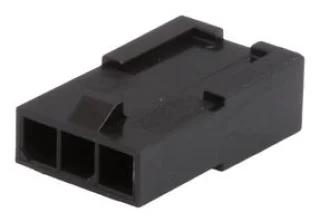 מחבר MOLEX ללחיצה לכבל - סדרת MICRO-FIT - זכר 3 מגעים