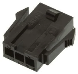 מחבר MOLEX ללחיצה לכבל - סדרת MICRO-FIT - זכר 3 מגעים