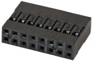 מחבר MOLEX לחיצה לכבל - סדרה 2226 - שתי שורות 16 מגעים