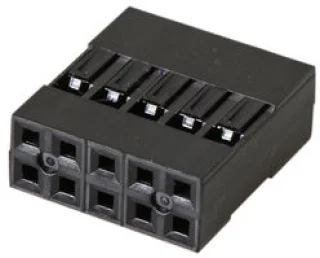 מחבר MOLEX לחיצה לכבל - סדרה 2226 - שתי שורות 10 מגעים