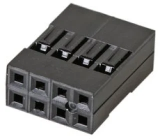 מחבר MOLEX לחיצה לכבל - סדרה 2226 - שתי שורות 8 מגעים