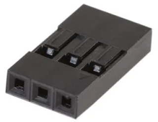 מחבר MOLEX לחיצה לכבל - סדרה 2226 - שורה אחת 3 מגעים