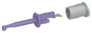 מחבר MINI HOOK להלחמה לכבל - בידוד סגול - TENMA 72-14342
