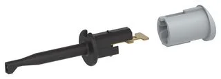 מחבר MINI HOOK להלחמה לכבל - בידוד שחור - TENMA 72-14334
