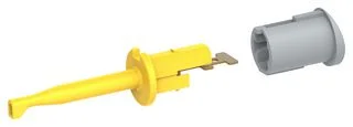 מחבר MINI HOOK להלחמה לכבל - בידוד צהוב - TENMA 72-14332