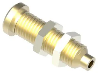 שקע בננה 4MM להברגה לפנל - ללא בידוד - TENMA 72-14132