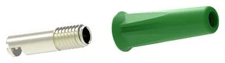 שקע בננה 4MM להלחמה לכבל - בידוד ירוק - TENMA 72-14128