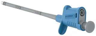מחבר PINCER CLIP עם כניסת 4MM - בידוד כחול