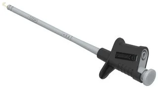 מחבר HOOK CLIP עם כניסת 4MM - בידוד שחור