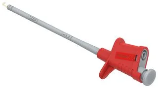 מחבר HOOK CLIP עם כניסת 4MM - בידוד אדום