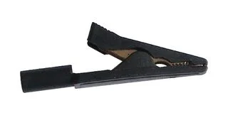 תנין מבודד 41MM עם כניסת בננה 2MM - שחור