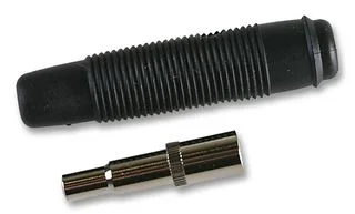 שקע בננה 4MM לכבל - שחור