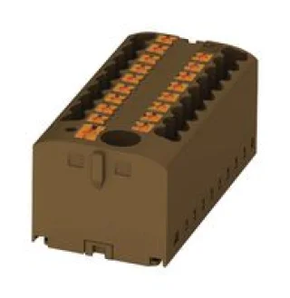מחבר טרמינל בלוק - PTFIX 6/12X2,5 BN - 13 POLE , 24A , 500V