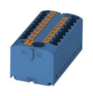 מחבר טרמינל בלוק - PTFIX 6/12X2,5 BU - 13 POLE , 24A , 500V