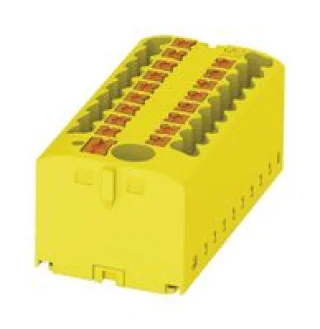מחבר טרמינל בלוק - PTFIX 6/6X2,5 YE - 7 POLE , 24A , 500V