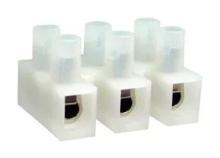 מחבר 6WAY , 22AWG ~ 10AWG , 41A - H TYPE TERMINAL BLOCK