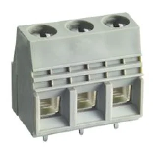 טרמינל בלוק מודולרי למעגל מודפס - 2 מגעים - 10.16MM PITCH