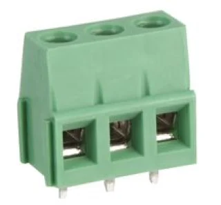 טרמינל בלוק מודולרי למעגל מודפס - 5.08MM PITCH 3WAY