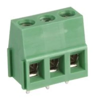 טרמינל בלוק מודולרי למעגל מודפס - 3 מגעים - 5.00MM PITCH