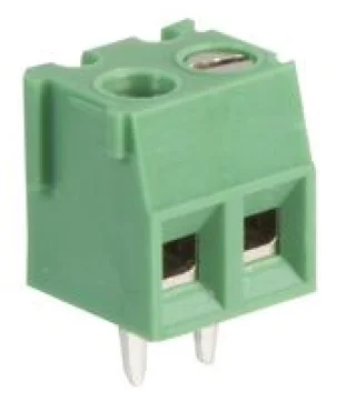טרמינל בלוק מודולרי למעגל מודפס - 2 מגעים - 3.81MM PITCH