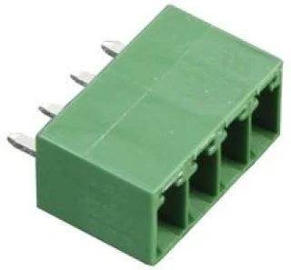 טרמינל בלוק למעגל מודפס - 4 מגעים - 3.50MM PITCH