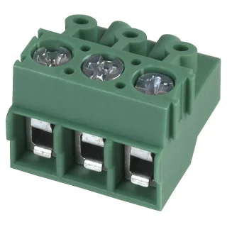 תקע בלוק טרמינל 3 פינים 5.00mm 90°