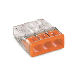 מחבר טרמינל בלוק - COMPACT PUSH WIRE 2273 - שלושה מגעים