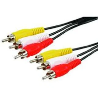 מחבר RCA/Phono - 3 תקעים