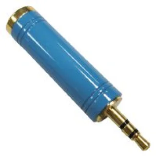 מתאם 6.35MM STEREO SOCKET - 3.5MM STEREO PLUG