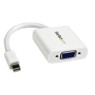 מתאם Mini DisplayPort ל-VGA לבן