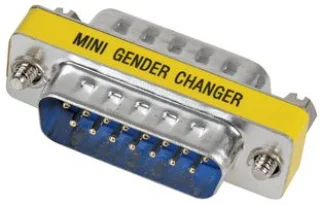 מתאם למחבר DB15 (M) ~ DB15 (M) - DTYPE