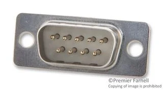 מחבר D-TYPE להלחמה - זכר 9 מגעים