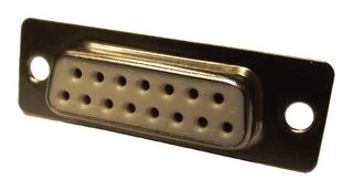 מחבר D-TYPE להלחמה - נקבה 15 מגעים