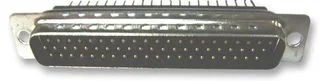 מחבר D-TYPE HIGH DENSITY למעגל מודפס - זכר 62 מגעים
