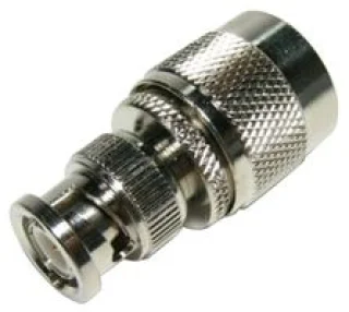 מתאם קואקסיאלי - N TYPE PLUG - BNC PLUG