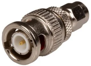 מתאם קואקסיאלי - BNC PLUG - SMA PLUG